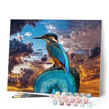 Charger l'image dans la galerie, peinture par numéros | Petit Oiseau a long Bec | animaux, Intermédiaire, oiseaux | FiguredArt