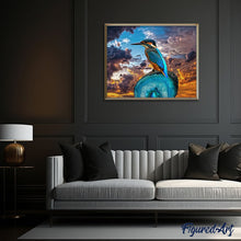 Charger l'image dans la galerie, peinture par numéros | Petit Oiseau a long Bec | animaux, Intermédiaire, oiseaux | FiguredArt