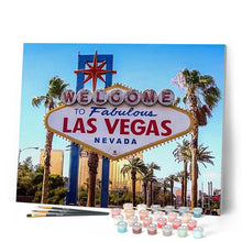 Charger l'image dans la galerie, peinture par numéros | Las Vegas | Complexe, paysages | FiguredArt
