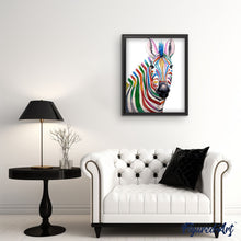 Charger l'image dans la galerie, peinture par numéros | Zèbre en couleurs | animaux, Facile, zèbres | FiguredArt