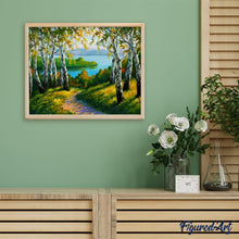 Charger l'image dans la galerie, peinture par numéros | forêt et Mer | forêt, Intermédiaire, paysages | FiguredArt
