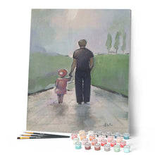 Charger l'image dans la galerie, peinture par numéros | Père et Fille | Complexe, reproduction | FiguredArt
