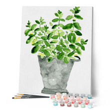 Charger l'image dans la galerie, peinture par numéros | Pot de Plantes | Facile, fleurs | FiguredArt