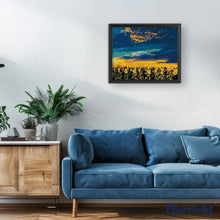 Charger l'image dans la galerie, peinture par numéros | Grand champ de Tournesols | Facile, paysages | FiguredArt