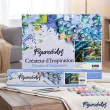 Charger l'image dans la galerie, peinture par numéros | Chat et Boules de Noel | animaux, chats, Complexe, Noël | FiguredArt