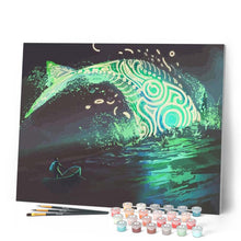 Charger l'image dans la galerie, peinture par numéros | Queue de Poisson lunaire | animaux, Intermédiaire, poissons | FiguredArt