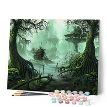 Charger l'image dans la galerie, peinture par numéros | Jardin Magique | Complexe, forêt, paysages | FiguredArt