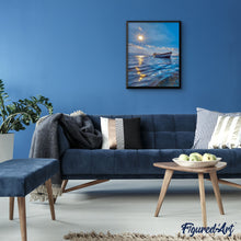 Charger l'image dans la galerie, peinture par numéros | Barque sur la Mer | bateaux, Complexe, paysages | FiguredArt