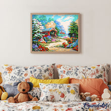Charger l'image dans la galerie, peinture par numéros | Le Jardin fleuri | Facile, fleurs, paysages | FiguredArt