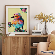 Charger l'image dans la galerie, peinture par numéros | Petit Oiseau sur une Branche | animaux, Facile, oiseaux | FiguredArt