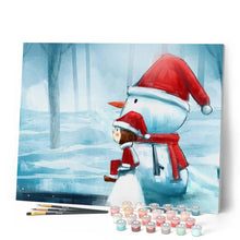 Charger l'image dans la galerie, peinture par numéros | Froid d’Hiver | Complexe, hiver, paysages | FiguredArt