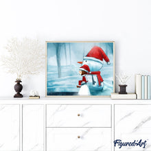 Charger l'image dans la galerie, peinture par numéros | Froid d’Hiver | Complexe, hiver, paysages | FiguredArt