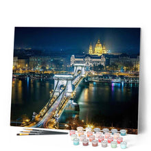 Charger l'image dans la galerie, peinture par numéros | Le Pont | Complexe, paysages, ville | FiguredArt