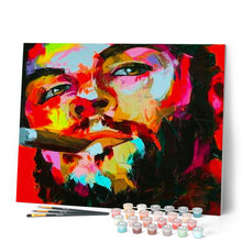 Charger l'image dans la galerie, peinture par numéros | Cigare | Intermédiaire, portrait | FiguredArt