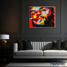 Charger l'image dans la galerie, peinture par numéros | Cigare | Intermédiaire, portrait | FiguredArt