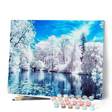 Charger l'image dans la galerie, peinture par numéros | Arbres aux Printemps | arbres, Complexe, paysages | FiguredArt