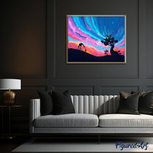 Charger l'image dans la galerie, peinture par numéros | Ciel et Girafes | animaux, Complexe, girafes | FiguredArt