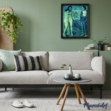 Charger l'image dans la galerie, peinture par numéros | Couple et Femme portant un Enfant | Complexe, portrait | FiguredArt