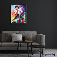 Charger l'image dans la galerie, peinture par numéros | Michael Jackson en Couleur | Intermédiaire, portrait | FiguredArt