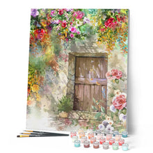 Charger l'image dans la galerie, peinture par numéros | Porte de la Cave | Complexe, fleurs, france, paysages | FiguredArt