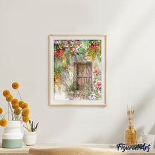 Charger l'image dans la galerie, peinture par numéros | Porte de la Cave | Complexe, fleurs, france, paysages | FiguredArt