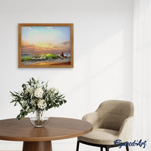 Charger l'image dans la galerie, peinture par numéros | La Plage qui Relaxe | Intermédiaire, paysages | FiguredArt