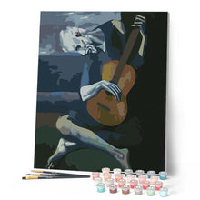 Charger l'image dans la galerie, peinture par numéros | Le Guitariste | Complexe, reproduction | FiguredArt