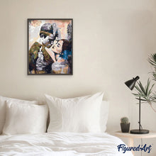 Charger l'image dans la galerie, peinture par numéros | Tentation Indienne | intermédiaire, portrait, romantique | FiguredArt