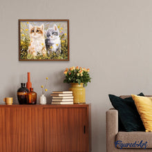 Charger l'image dans la galerie, peinture par numéros | Deux Chatons | animaux, chats, facile | FiguredArt