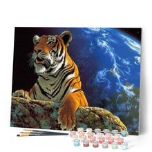 Charger l'image dans la galerie, peinture par numéros | Tigre et terre | animaux, facile, tigres | FiguredArt