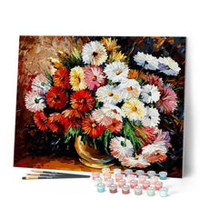 Charger l'image dans la galerie, peinture par numéros | Bouquet de marguerites | complexe, fleurs, nouveautés | FiguredArt