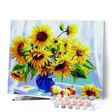 Charger l'image dans la galerie, peinture par numéros | Tournesols et Pommes | facile, fleurs | FiguredArt