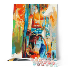 Charger l'image dans la galerie, peinture par numéros | Beauté en couleurs | abstrait, envies d’ailleurs, facile, nouveautés, nu | FiguredArt