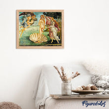 Charger l'image dans la galerie, peinture par numéros | Boticelli - La naissance de Vénus | complexe, nouveautés, religion | FiguredArt