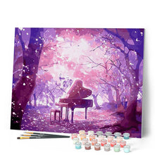 Charger l'image dans la galerie, peinture par numéros | Piano féérique | facile, musique, nouveautés, paysages | FiguredArt