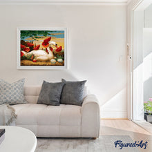 Charger l'image dans la galerie, peinture par numéros | Cygne et Coquelicots | animaux, cignes, facile, fleurs, oiseaux | FiguredArt