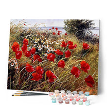 Charger l'image dans la galerie, peinture par numéros | Fleurs champêtres | complexe, fleurs, nouveautés, paysages | FiguredArt