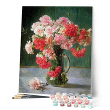 Charger l'image dans la galerie, peinture par numéros | Bouquet d’oeillets | complexe, fleurs, nouveautés | FiguredArt