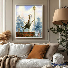 Charger l'image dans la galerie, peinture par numéros | Chat sur un Toit | animaux, chats, complexe | FiguredArt