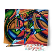 Charger l'image dans la galerie, peinture par numéros | Femme et Jeux de couleurs | abstrait, intermédiaire, nouveautés | FiguredArt