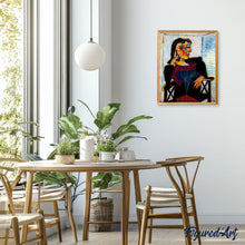Charger l'image dans la galerie, peinture par numéros | Picasso - Portrait de Dora | abstrait, facile, nouveautés, portrait, reproduction | FiguredArt