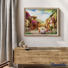 Charger l'image dans la galerie, peinture par numéros | Table mise pour le Petit Déjeuner | complexe, nouveautés, paysages, ville | FiguredArt