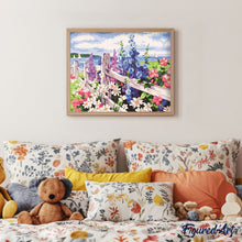 Charger l'image dans la galerie, peinture par numéros | Haie de Fleurs | facile, fleurs, nouveautés, paysages | FiguredArt