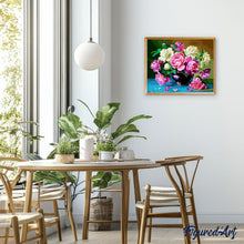 Charger l'image dans la galerie, peinture par numéros | Pivoines épanouies | facile, fleurs, nouveautés | FiguredArt