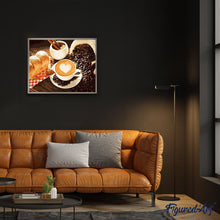 Charger l'image dans la galerie, peinture par numéros | Café et Brioche | cuisine, facile, nouveautés | FiguredArt