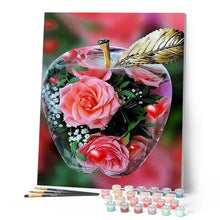 Charger l'image dans la galerie, peinture par numéros | Pomme d’Amour | fleurs, intermédiaire, nouveautés | FiguredArt