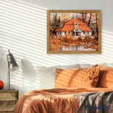 Charger l'image dans la galerie, peinture par numéros | Maison sur la Rive | intermédiaire, paysages | FiguredArt