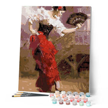 Charger l'image dans la galerie, peinture par numéros | La belle Espagnole | danse, facile, nouveautés | FiguredArt
