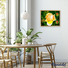 Charger l'image dans la galerie, peinture par numéros | Bouton de rose jaune | facile, fleurs, nouveautés | FiguredArt