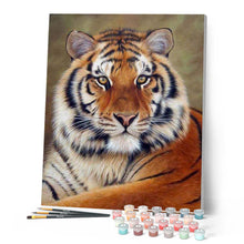 Charger l'image dans la galerie, peinture par numéros | Regard de Tigre | animaux, complexe, nouveautés, tigres | FiguredArt